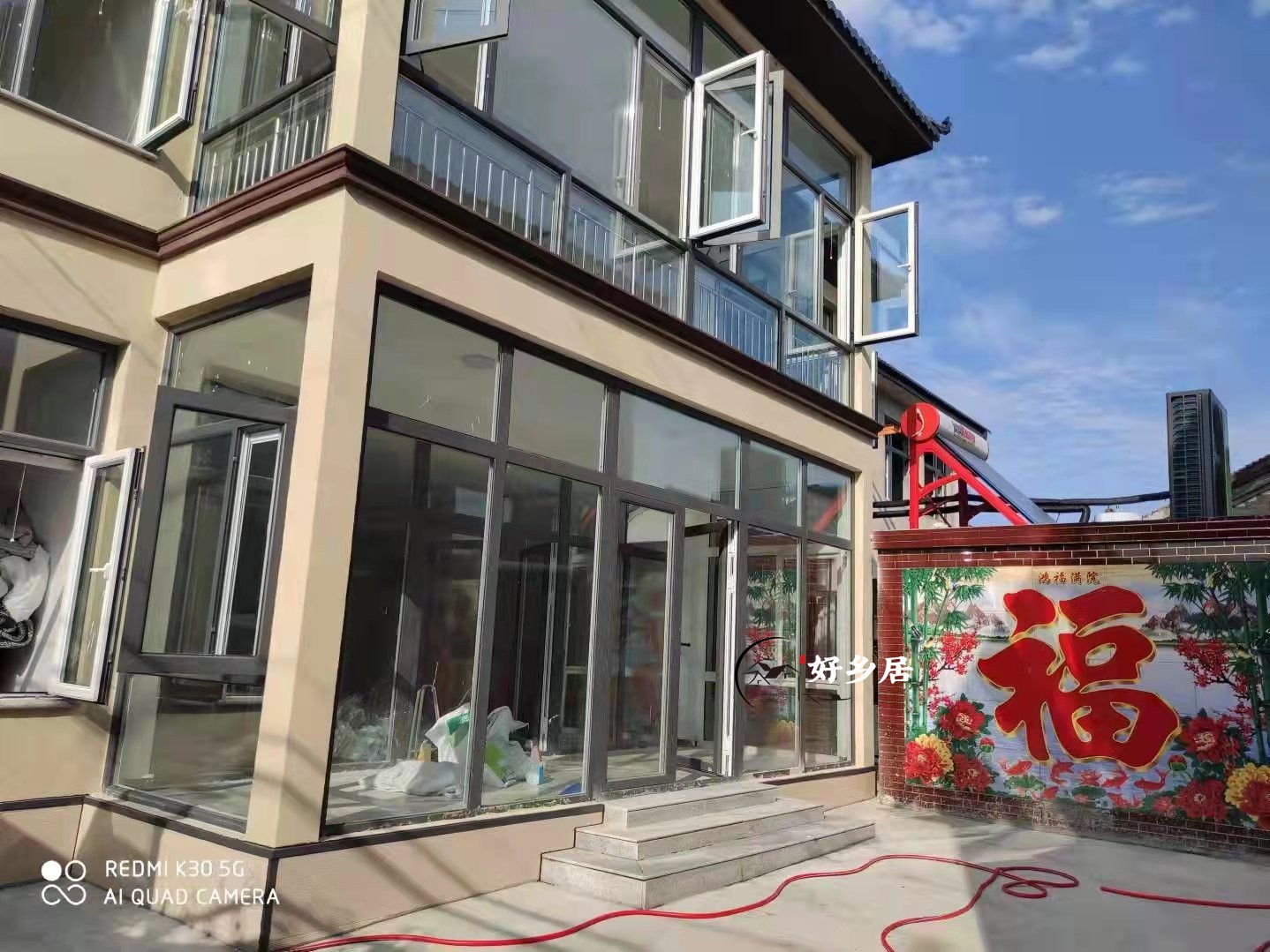 北京顺义区龙湾屯镇农家小院出租新建二层楼中央空调
